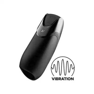 Power Masturbator black silver