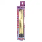 Seven Creations - Lady Finger Gold. Złoty wibrator o klasycznym kształcie. Stymulacyjna tekstura i płynnie regulowane wibracje