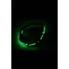 Radiant - Ball Gag Glow In The Dark Green. Knebel w formie silikonowej kulki z zielonym paskiem świecącym w ciemności