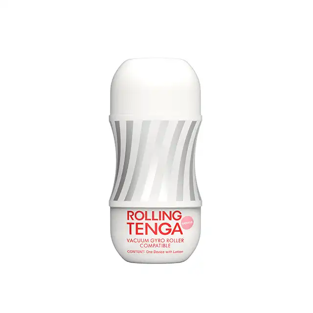 Tenga - Rolling Tenga Gyro Roller Cup Gentle. Masturbator z wyjątkowym rękawem stymulującym. Produkt kompatybilny z Tenga-Gyro Roller