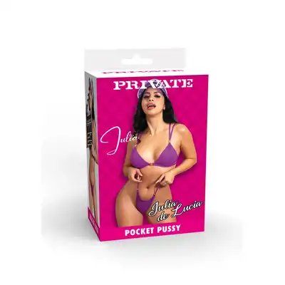 Private - Julia de Lucia Pocket Pussy. Realistyczny masturbator, kompaktowa wagina dla miłośników kultowej gwiazdy porno