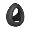 Love to Love - Flux Ring Black - podwójny ring na penisa w kolorze czarnym. Zwiększona erekcja i opóźniony wytrysk