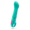 Aria - Flirty AF Teal. Niesamowity wibrator do punktu G z wodoodpornością IPX7 . Z silikonu utwardzanego platyną. 
