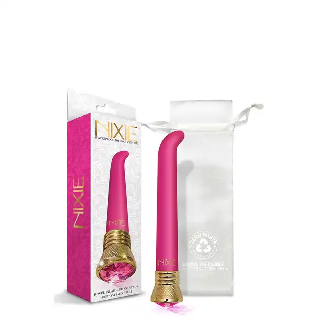 NIXIE JEWEL SATIN G SPOT VIBE PINK TOURMALINE