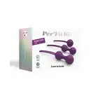 Love to Love - Per`Fit Set Purple - zestaw treningowy do ćwiczeń mięśni kegla. Wzmocnienie mięśni dna miednicy