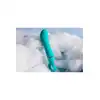 Aria - Flirty AF Teal. Niesamowity wibrator do punktu G z wodoodpornością IPX7 . Z silikonu utwardzanego platyną. 