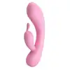 Pretty Love - Hugo USB. Elastyczny wibrator z dwufazowym stymulatorem łechtaczki z miękkiego silikonu