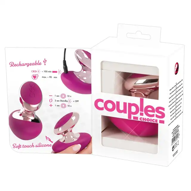 Couples Choice - Massager - wielofunkcyjny masażer. Łatwa do trzymania rączka oraz 10 trybów wibracji
