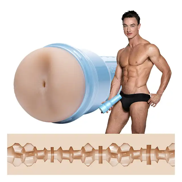 Fleshjack Boys - Cade Maddox Alpha. Masturbator męski sygnowany przez gorącą gwiazdę porno. Ultrarealistyczne doznania z męskim anusem