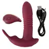 Javida - RC Hands-free Vibrator. Podwójny wibrator dopochwowy i łechtaczkowy. Funkcja posuwu, obrotowe kulki i wibracje dla wyjątkowych doznań, sterowanie pilotem