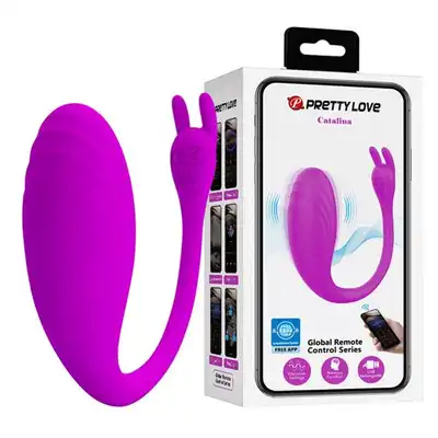Pretty Love - Catalina Remote USB. Wibrujące jajeczko zdalnie sterowane przez aplikację - nawet na długie dystanse