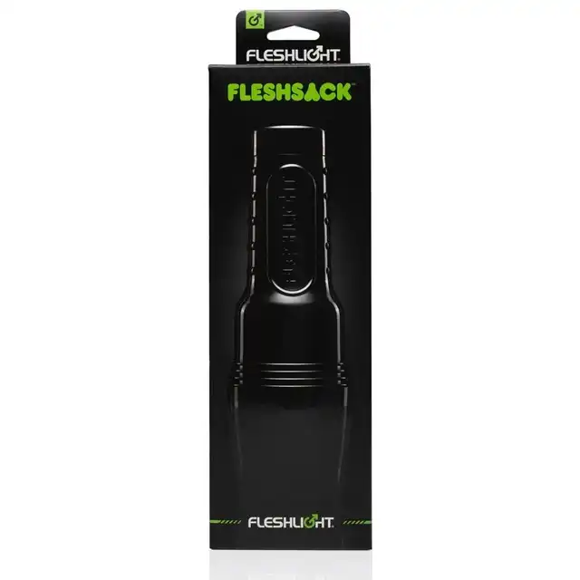 Fleshlight - Fleshsack. Unikatowy masturbator w kształcie męskiego anusa z realistycznymi jądrami. Kołyszące i obijające się o Twoje ciało