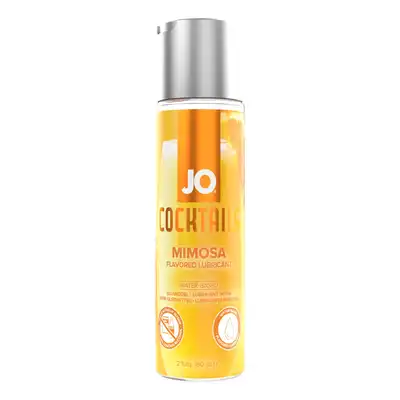 System Jo - H2O Lubricant Cocktails Mimosa 60 ml - smakowy lubrykant na bazie wody. Smak koktajlu - mimosa