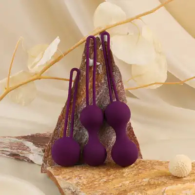 Love to Love - Per`Fit Set Purple - zestaw treningowy do ćwiczeń mięśni kegla. Wzmocnienie mięśni dna miednicy
