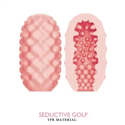 Pretty Love - Twist Seductive Gold Cupid-X. Masturbator w formie jajeczka o innowacyjnie stymulującym rękawie 