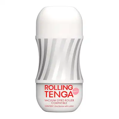Tenga - Rolling Tenga Gyro Roller Cup Gentle. Masturbator z wyjątkowym rękawem stymulującym. Produkt kompatybilny z Tenga-Gyro Roller