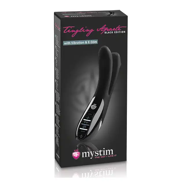 Mystim - Aparte Estim. Podwójny wibrator z funkcją elektrostymulacji. Intensywne doznania premium. 