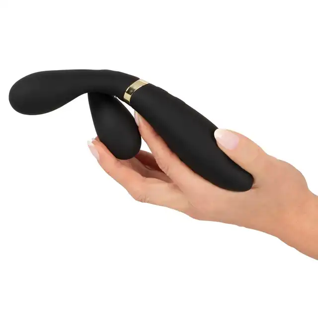 Couples Choice - 3 Motors Vibrator. Wszechstronny wibrator dwustronny, elastyczne ramiona i silne wibracje. Doświadcz potrójnej przyjemności