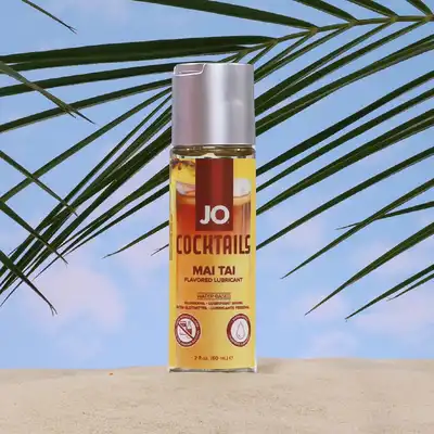 System Jo - H2O Lubricant Cocktails Mai Tai 60 ml - smakowy lubrykant na bazie wody. Smak koktajlu - mai tai