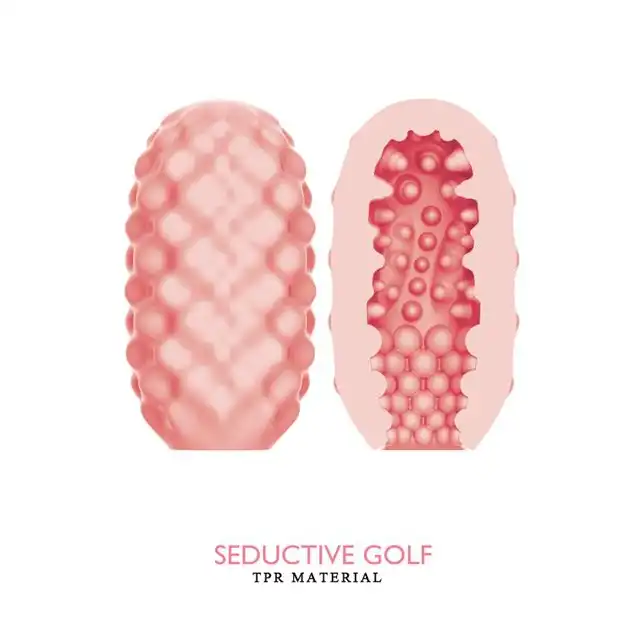 Pretty Love - Twist Seductive Gold Cupid-X. Masturbator w formie jajeczka o innowacyjnie stymulującym rękawie 