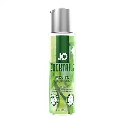 System Jo - H2O Lubricant Cocktails Mojito 60 ml - smakowy lubrykant na bazie wody. Smak koktajlu - mojito