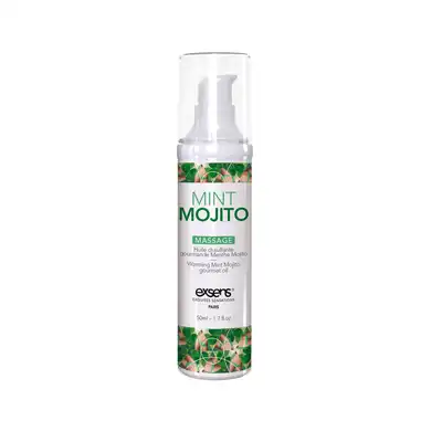 EXSENS WARMING MASSAGE OIL MINT MOJITO 50ML