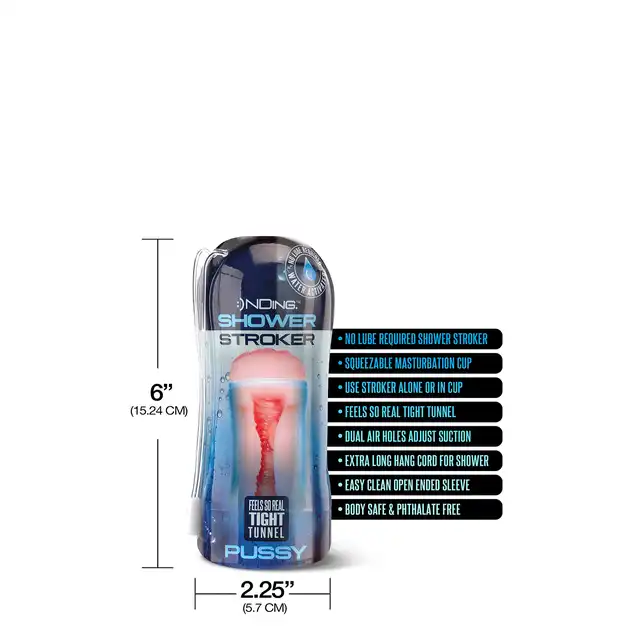 HAPPY ENDING SHOWER STROKER SELF LUBRICATING PUSSY