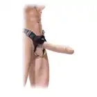 Pipedream - Hollow 12 Inch Strap-On. Potężny strapon z pustym wnętrzem - produkt unisex. Stabilna konstrukcja to pewnik maksymalnej kontroli