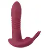 Javida - RC Hands-free Vibrator. Podwójny wibrator dopochwowy i łechtaczkowy. Funkcja posuwu, obrotowe kulki i wibracje dla wyjątkowych doznań, sterowanie pilotem