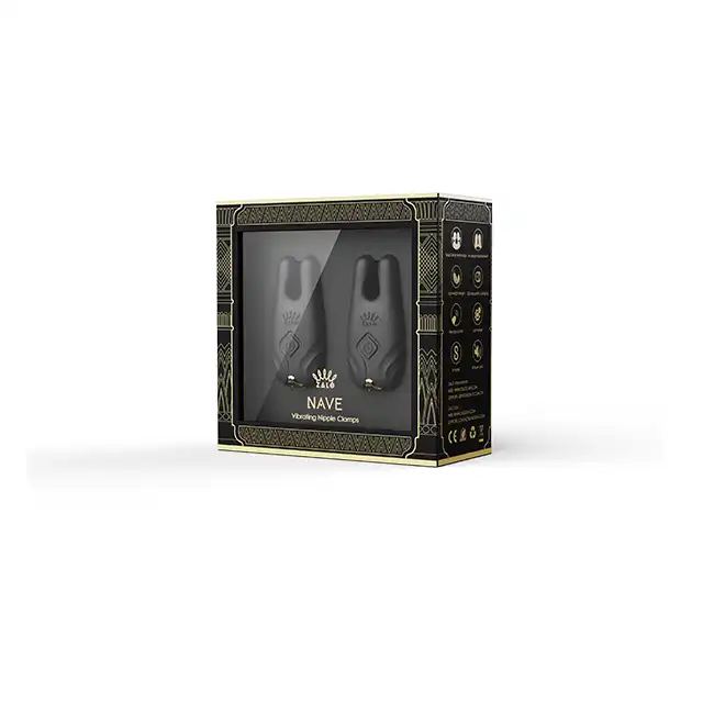 Zalo  - Navo Wireless Nipple Clamps. Klamerki na sutki premium zdalnie sterowane. Zabawa z aplikacją pełną doznań. 