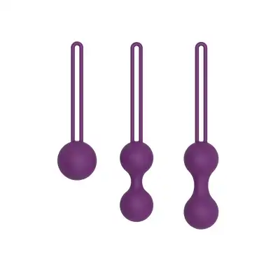 Love to Love - Per`Fit Set Purple - zestaw treningowy do ćwiczeń mięśni kegla. Wzmocnienie mięśni dna miednicy