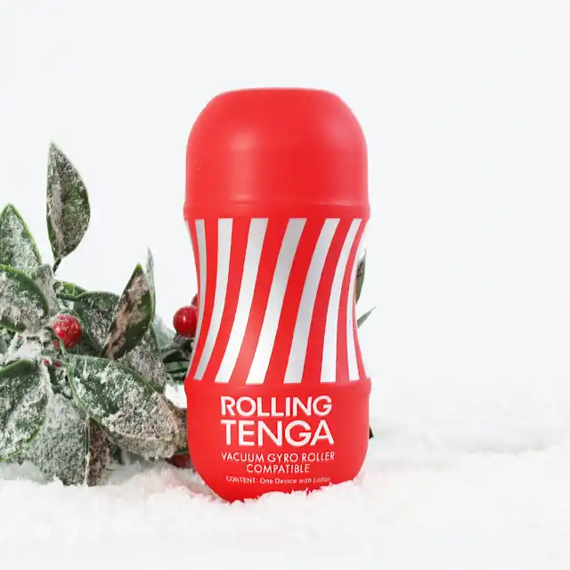 Tenga - Rolling Tenga Gyro Roller Cup Medium. Masturbator z wyjątkowym rękawem stymulującym. Produkt kompatybilny z Tenga-Gyro Roller