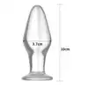 LoveToy - 4,3" Plug Glass Romance. Plug analny z hipoalergicznego szkła borokrzemianowego. Idealny materiał dla wrażliwych