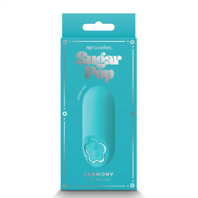 Sugar Pop - Harmony Teal. Dyskretny i kompaktowy wibrator do 