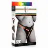 Strap-U- Take The Rainbow. Całkowicie regulowany uprząż strapon z tęczowym pasem. Wysoka jakość, miękkie amortyzowane wnętrze