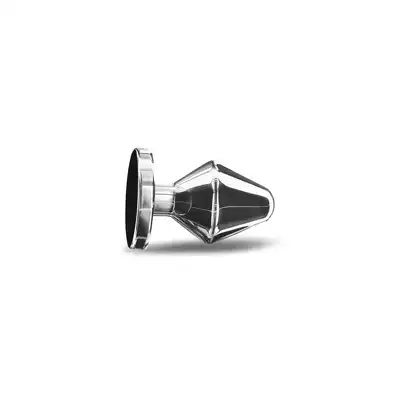Massive Steel Butt Plug - S Silver