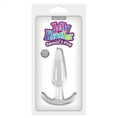 NS Novelties - Jelly Rancher Plug Smooth. Bezbarwny plug analny. Miękka i komfortowa wtyczka analna