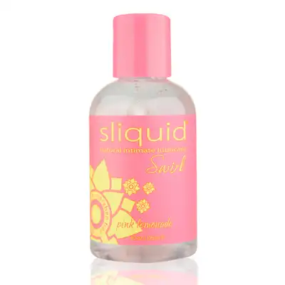 Sliquid - Naturals Swirl Pink Lemonade 125 ml. Wodny żel o orzeźwiającym smaku różowej lemoniady. Mega Sale!