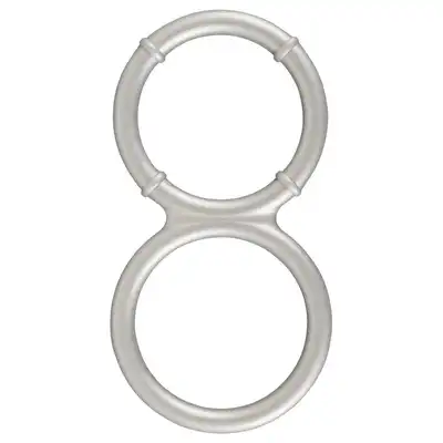 Metallic Silicone Double Ring