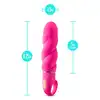 Aria - Amazing AF Fuchsia USB. Różowy wibrator o energetycznym kolorze i szalonym kształcie. Mega poziom stymulacji. 