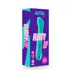 Aria - Flirty AF Teal. Niesamowity wibrator do punktu G z wodoodpornością IPX7 . Z silikonu utwardzanego platyną. 