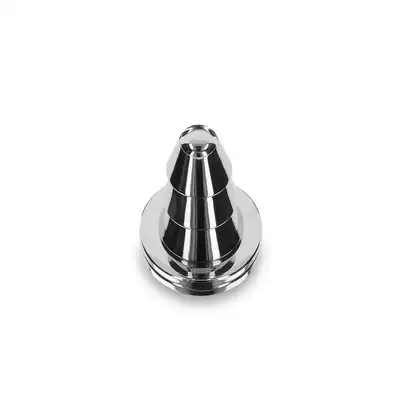 Advanced Cone Butt Plug Silver