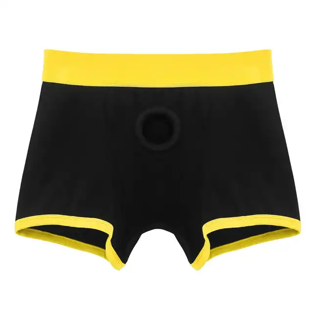 LoveToy - Ingen Horny Strapon Shorts. Komfortowa uprząż strapon w formie bokserek, produkt unisex. Otwarte pośladki dla rozgrzania atmosfery