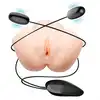 Crazy Bull - Dual Vagina And Ass. Masturbator pupa, apetyczna wagina i ciasny anus, zestaw wibrujący z pilotem. Nawilżanie przy użyciu wody