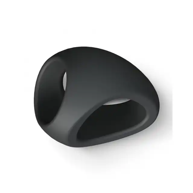 Love to Love - Flux Ring Black - podwójny ring na penisa w kolorze czarnym. Zwiększona erekcja i opóźniony wytrysk
