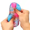 Tenga - Boble Crazy Marbles. Elastyczny masturbator żelowy z nieregularnymi stymulującymi kulkami wewnątrz. Nowa forma stymulacji