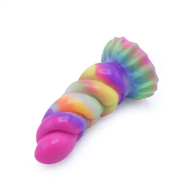 Kiotos - Monstar Dildo Beast 60 Glow - świecące dildo bestii. Rozświetl atmosferę w swojej sypialni