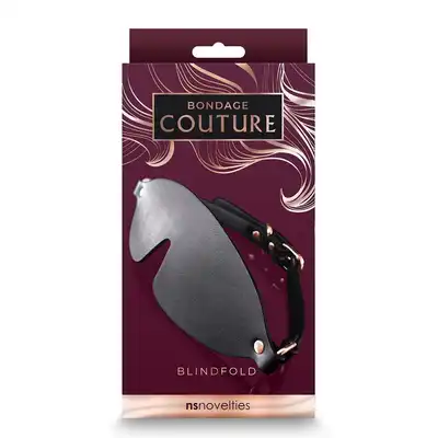 BONDAGE COUTURE BLIND FOLD BLACK
