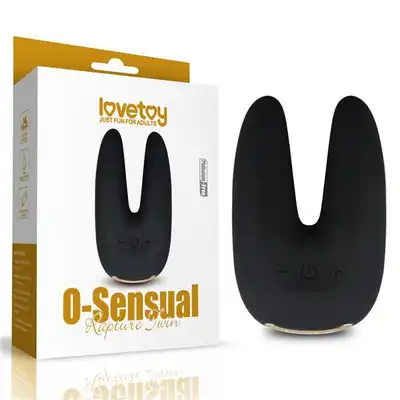 LoveToy - O-Sensual Rapture Twin. Dyskretny wibrator do łechtaczki i nie tylko. Idealny dla miłośników precyzyjnej stymulacji