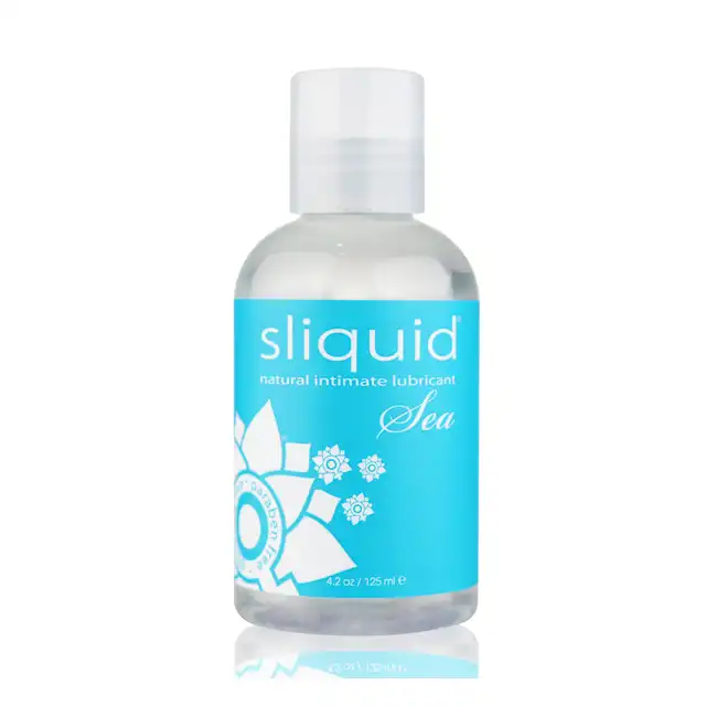 Sliquid - Naturals Sea Lubricant 125 ml. Lubrykant na bazie wody z dodatkiem leczniczych wodorostów. Mega Sale!
